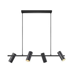 Nordlux - Csillár zsinóron ALANIS 4xGU10/15W/230V fekete 2213423003 kép