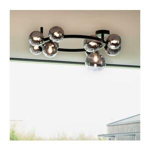 Ideal Lux - LED felületre szerelhető csillár PERLAGE 10xG9/3W/230V átm. 70 cm fekete/füstszínű 309286 kép