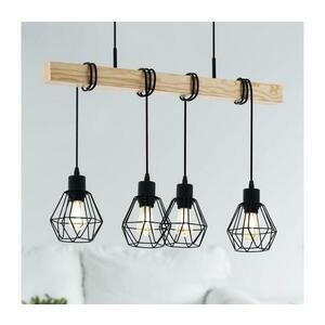 Eglo 44075 - Kábeles csillár TOWNSHEND 4xE27/60W/230V 44075 kép