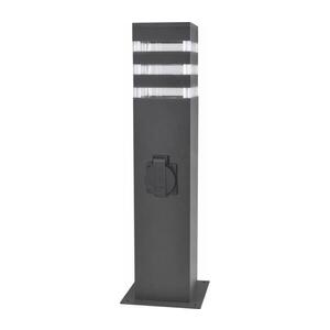 Kültéri lámpa aljzattal TEKSAS 1xE27/20W/230V 44 cm IP44 antracit 327970 kép
