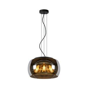 Lucide 45401/40/65 - Csillár zsinóron OLIVIA 3xE27/40W/230V átm. 40 cm fekete 45401/40/65 kép