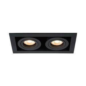 Lucide 09926/02/30 - Beépíthető lámpa CHIMNEY 2xGU10/50W/230V fekete 09926/02/30 kép