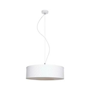 HEXE Csillár zsinóron GARDA 1xE27/60W/230V átm. 40 cm fehér 0291 kép