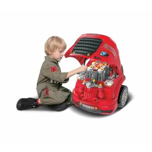 Buddy Toys Gyermek autószerelő műhely 3xAAA + 1xCR2025 piros 57001242 kép