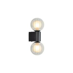Rabalux 75022 - Fali lámpa COLZAR 2xG9/3, 5W/230V IP44 fekete 75022 kép