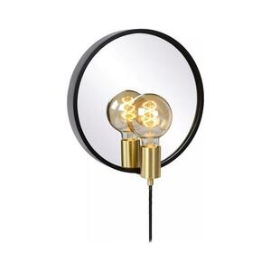 Lucide 36213/31/30 - Fali lámpa tükörrel REFLEX 1xE27/25W/230V fekete 36213/31/30 kép