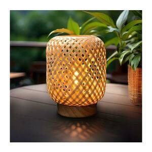 WO3107 - LED Dekoratív asztali lámpa BOHO LED/2xAAA rattan WO3107 kép