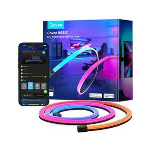 Govee - Neon LED asztali háttérvilágítás 3m RGBIC Wi-Fi H61C33D1 kép