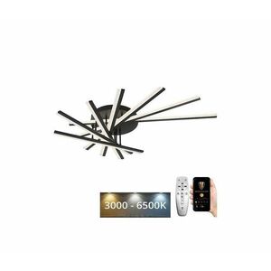 LED Dimmelhető felületre szerelhető csillár LED/120W/230V 3000-6500K + távirányítás J3345/B kép