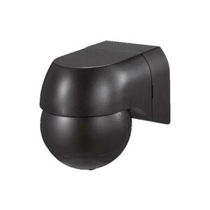Mozgásérzékelő PIR 180° 400W/230V IP44 fekete 23678 kép