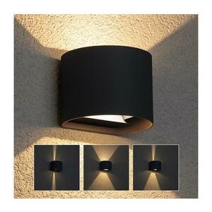 BRILAGI - LED Kültéri fali lámpa RONDO LED/6W/230V antracit IP54 WO-HR60431-LED-OEM-ANT kép