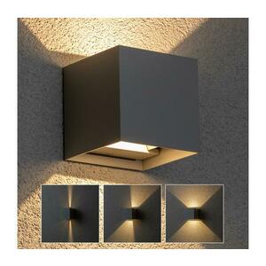 BRILAGI - LED Kültéri fali lámpa CUBE LED/6W/230V szürke IP54 WO-HR60432-LED-OEM-SA kép