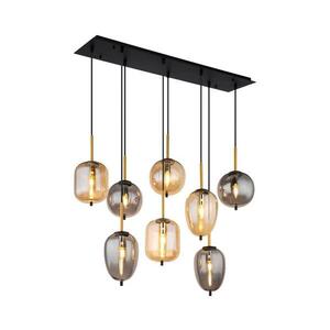 Globo 15345-8A - Csillár zsinóron BLACKY 8xE14/40W/230V réz 15345-8A kép