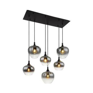 Globo 15548-6H - Csillár zsinóron MAXY 6xE27/40W/230V fekete 15548-6H kép