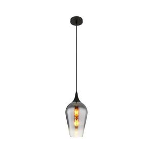 Globo 15552H3 - Csillár zsinóron LAVUS 1xE27/60W/230V átm. 18 cm fekete 15552H3 kép