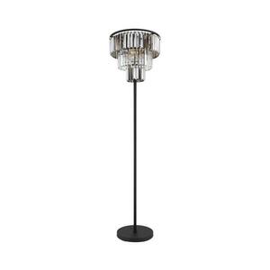 Globo 15695S - Állólámpa NAXIS 3xE27/40W/230V átm. 40 cm fekete 15695S kép