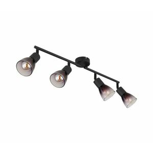Globo 54312-4 - Spotlámpa SATELLA 4xE14/25W/230V fekete 54312-4 kép