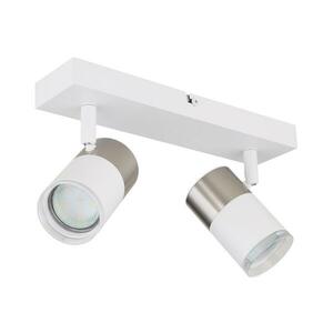Globo 57851-2 - Spotlámpa BRISBON 2xGU10/25W/230V fehér/króm 57851-2 kép