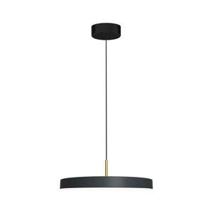 LED Csillár zsinóron DISC LED/38W/230V átm. 45 cm fekete ML1065 kép