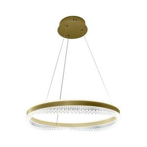 LED Csillár zsinóron LED/52W/230V átm. 60 cm arany ML0999 kép