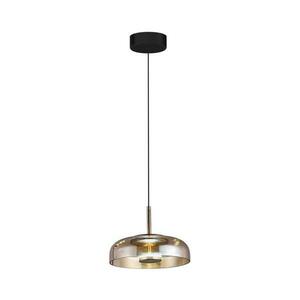 LED Csillár zsinóron VETRO LED/6W/230V átm. 23 cm bézs/fekete ML1045 kép