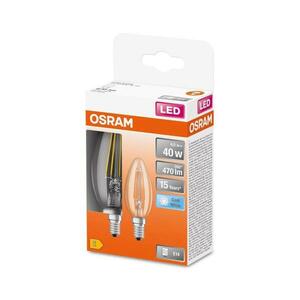 KÉSZLET 2x LED Izzó FILAMENT B35 E14/4W/230V 4000K - Osram 4058075435261 kép