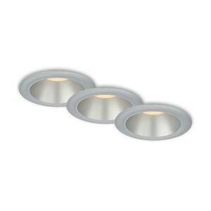 Briloner 7041-034-KÉSZLET 3x LED Fürdőszobai beépíthető lámpa LED/4, 9W/230V ezüst 7041-034 kép