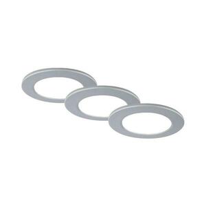 Brilo - KÉSZLET 3x LED Fürdőszobai beépíthető lámpa LED/4W/230V IP44 ezüst 7599034 kép