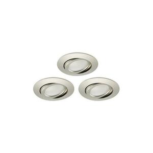 Brilo - KÉSZLET 3x LED Dimmelhető fürdőszobai beépíthető lámpa LED/5W/230V IP23 8309-032 kép