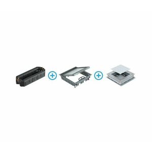 BETTERMANN - Padlódoboz betonhoz 24 modul (12 eszköz 45x45) 8594225070082 kép