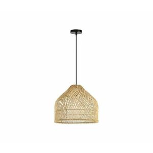 08264L - Csillár zsinóron PELO 1xE27/40W/230V átm. 40 cm rattan 08264L kép