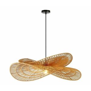 08266L - Csillár zsinóron MARIPOSA 1xE27/40W/230V átm. 80 cm juta 08266L kép