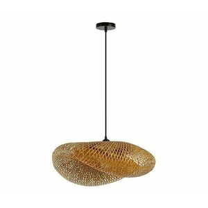 08269L - Csillár zsinóron HILO 1xE27/40W/230V átm. 60 cm bambusz 08269L kép