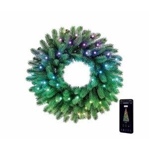 Twinkly GD20P4425P00 - RGB LED karácsonyi koszorú 50 LED, 60 cm, Wi-Fi, dimmer GD20P4425P00 kép