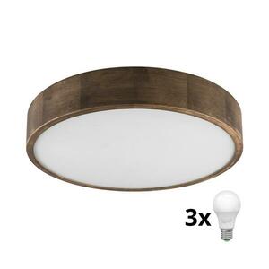 Brilagi - LED mennyezeti lámpa CARVALHO 3xE27/60W/230V tölgy-dió, átm. 47 cm 8590828607182 kép