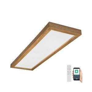 BRILAGI-LED Dimmelhető lámpa WOODY FRAME LED/50W/230V tölgy 120x30 cm IP44 + távirányító 8590828607304 kép
