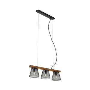 Briloner 4077-035 - Csillár zsinóron WOOD & STYLE 3xE14/25W/230V 4077-035 kép