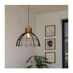 Eglo 43769 - Csillár zsinóron STILLINGTON 1xE27/40W/230V fekete 43769 kép