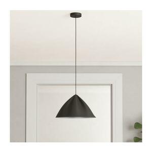 Eglo 900835 - Csillár zsinóron PODERE 1xE27/40W/230V fekete 900835 kép
