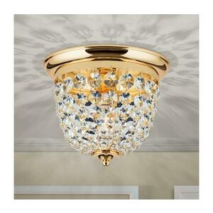 Orion DLU 1840/26-Kristály mennyezeti lámpa PLAFOND 1xE27/40W/230V átm. 26 cm arany DLU 1840/26 gold kép