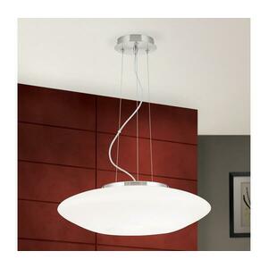 Orion HL 6-1559/2 - Csillár zsinóron BLANC 2xE27/60W/230V átm. 49 cm matt króm HL 6-1559/2 satin/opal kép