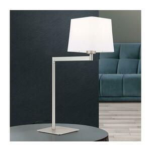Orion LA 4-1209/1 - Asztali lámpa CARLTON 1xE27/40W/230V fehér/matt króm LA 4-1209/1 satin kép