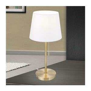 Orion LA 4-1205/1 - Asztali lámpa USB porttal LUDWIG 1xE27/40W/230V fehér/arany LA 4-1205/1 Patina kép