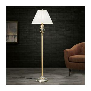 Orion Stl 12-1097/1 - Állólámpa TIZIA 1xE27/60W/230V fehér/arany/patinás Stl 12-1097/1 gold kép
