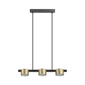 LED Csillár zsinóron MIRELLA 3xGX53/6W/230V arany/fekete 327321 kép