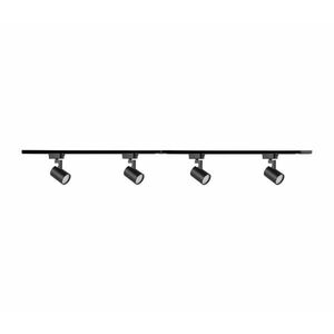 Spotlámpa sínrendszerhez LYNX 4xGU10/10W/230V fekete 328434 kép