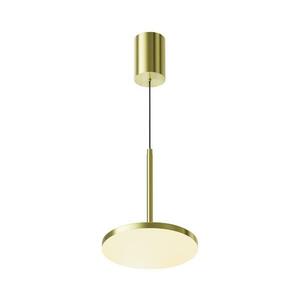 Maytoni P076PL-L12W3K-BS - LED Csillár zsinóron PLATO LED/12W/230V 3000K arany P076PL-L12W3K-BS kép