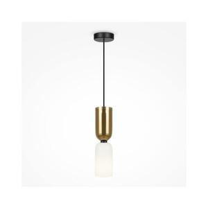 Maytoni MOD177PL-01G - Csillár zsinóron MEMORY 1xE14/40W/230V arany/fehér MOD177PL-01G kép