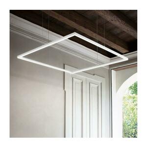 Ideal Lux - ORACLE SLIM LED zsinóros csillár / 44 W / 230 V / 3000 K / 70x70 cm / fehér 259178 kép