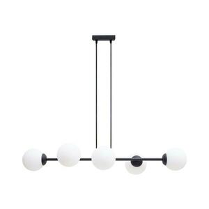 HEXE Csillár zsinóron FIRA 5xE27/60W/230V fekete 0783 kép